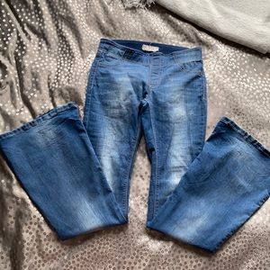 Free People pull on flare jean
